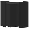 vidaXL kassi liivakast korpus, must, 42x42x51 cm, tehispuit