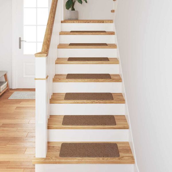 vidaXL Libisemisvastased trepimatid 15 pcs Kollane 60 x 25 cm PP