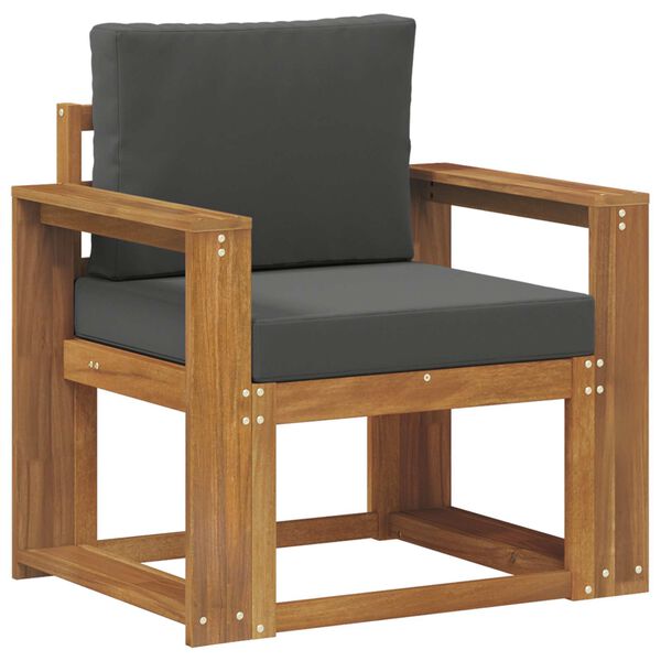 vidaXL &Otilde;uesohva Tugev akaatsiapuit ja pol&uuml;ester Neutraalne