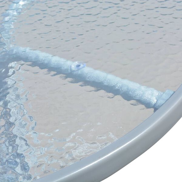 vidaXL bistroolaud, hall 80 x 71 cm, teras