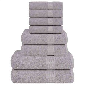 vidaXL 8-osaline r&auml;tikukomplekt FROGN hall, 360 g/m&sup2;