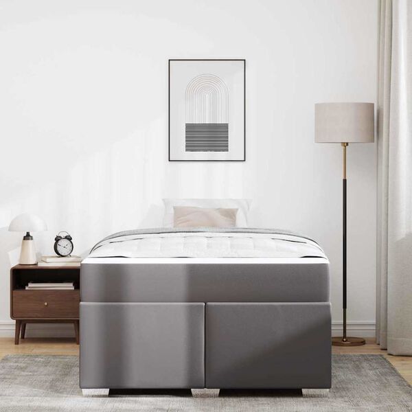 vidaXL Voodi raam madratsiga Hall 120 x 200 cm kangas