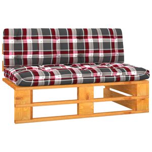 vidaXL kaubaalustest diivani keskmine osa, meepruun, immutatud m&auml;nd