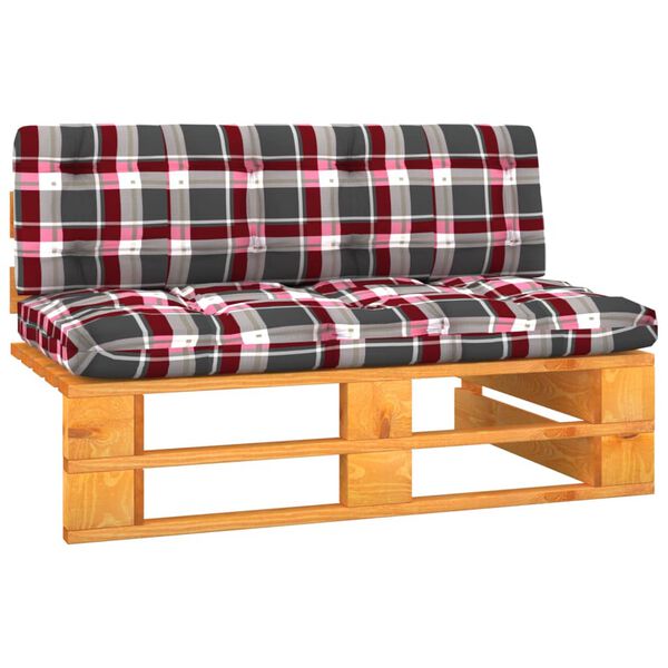 vidaXL kaubaalustest diivani keskmine osa, meepruun, immutatud m&auml;nd