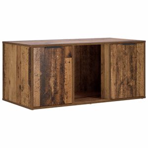 vidaXL Kassi puuri m&ouml;&ouml;bel Vana puit 100 x 49 x 45 cm Tehispuit