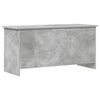 vidaXL Hoiukarp ladustamisega Betoonhall 100 x 40 x 50 cm Tehispuit