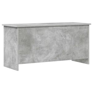 vidaXL Hoiukarp ladustamisega Betoonhall 100 x 40 x 50 cm Tehispuit