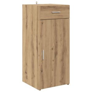 vidaXL Hoiukapp sahtliga K&auml;sit&ouml;&ouml; Tamm 40 x 42,5 x 93 cm T&ouml;&ouml;deldud puit