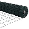 vidaXL Aed koos postiga Roheline 0,4 x 10 m Terased ja PVC