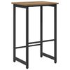 vidaXL Baaritool Artisan tamm 40 x 32 x 64 cm Tehispuit