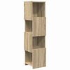 vidaXL Nurgakapp 25,5x25x102cm Tehispuit Sonoma tamm