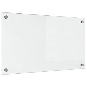 vidaXL K&ouml;gi Splashback L&auml;bipaistev 70 x 40 cm karastatud klaas