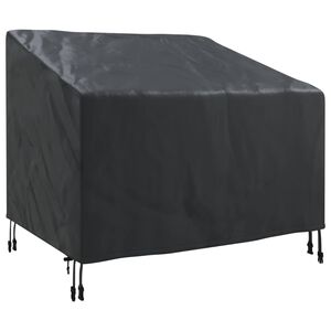 vidaXL Aiam&ouml;&ouml;bli Kate Must 96 x 79 x 74 cm 210D Oxford Kangas