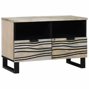 vidaXL TV Üksused sahtliga Valge 70 x 33 x 46 cm Tehispuit