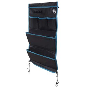 vidaXL Hoiustamise kott Must ja Sinine 91 x 47,5 cm oxford