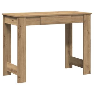 vidaXL kirjutuslaud, k&auml;sit&ouml;&ouml;tamm, 100x45x75 cm, tehispuit