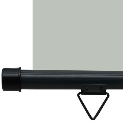 vidaXL rõdu külgsein, 140 x 250 cm, hall