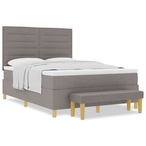 vidaXL Karbi vedrumadrats peaga Pruunikashall 200 x 140 cm kangas