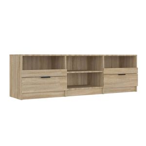 vidaXL telerikapp, Sonoma tamm, 150x33,5x45 cm, tehispuit