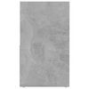 vidaXL telerikapp, betoonhall, 149 x 30 x 52 cm, tehispuit