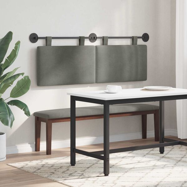 vidaXL Rippuv Peatoe Helehall 150 x 55 x 5 cm Korter kangas