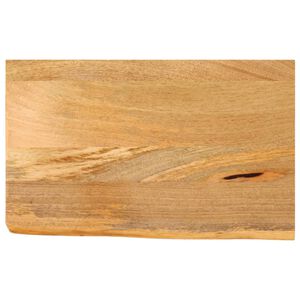vidaXL lauaplaat, naturaalse servaga, 40x20x2,5 cm, mangopuit