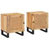 vidaXL &Ouml;&ouml;lambi kapp 2 pcs Neutraalne 40 x 33 x 46 cm