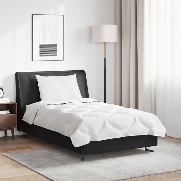 vidaXL Teki komplekt padjaga 2 pcs Valge Mikrofiiber