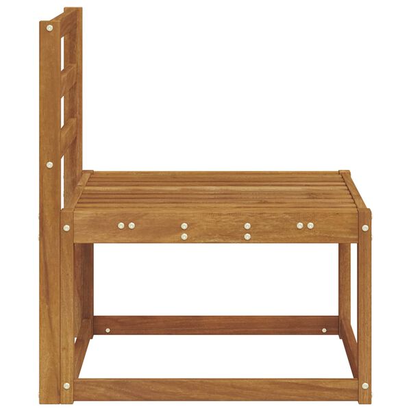 vidaXL V&auml;ljas Keskmine Diivan Tugev akatsiapuu Neutraalne