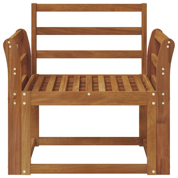 vidaXL &Otilde;uesohva Tugev akatsiapuu Neutraalne