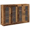 vidaXL Seinakapid 2 tk Vana puit 69,5 x 34 x 90 cm Tehispuit