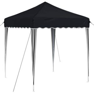 vidaXL &Uuml;hepuuline peotelk 195 x 195 x 245 cm Antratsiit Oxfordi kangas