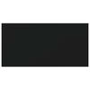 vidaXL riiuliplaadid 4 tk, must, 80x40x1,5 cm, puitlaastplaat