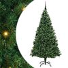 vidaXL Tehisj&otilde;ulupuu Roheline 210 cm PVC ja Teras ja Plast