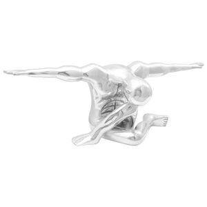 vidaXL Skulptuur H&otilde;bedane 91,5 x 32 x 33 cm Alumiinium