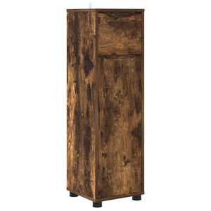 vidaXL Vannitoa kapp Suitsetatud tamm 30,5 x 30 x 101 cm Tehispuit