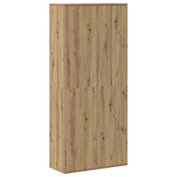 vidaXL Highboard k&auml;sit&ouml;&ouml;tamm 80 x 35 x 180 cm Tehispuit