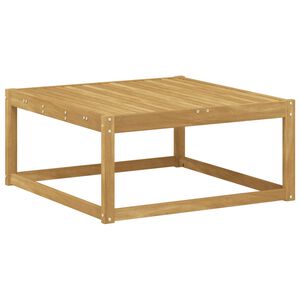 vidaXL V&auml;li jalatoed Tugev akatsiapuu Valge 79 x 79 x 37 cm