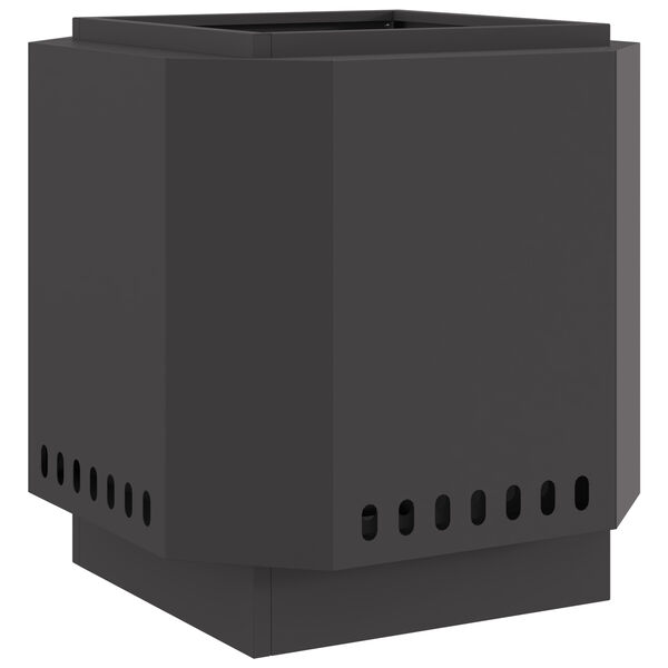 vidaXL Suitsuvaba Tulease Must 48 x 48 x 51 cm Teras