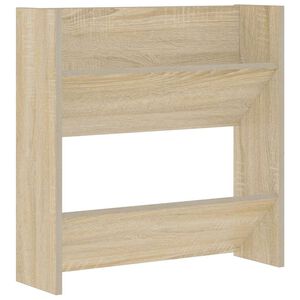 vidaXL seina kingakapp, Sonoma tamm, 60 x 18 x 60 cm, puitlaastplaat