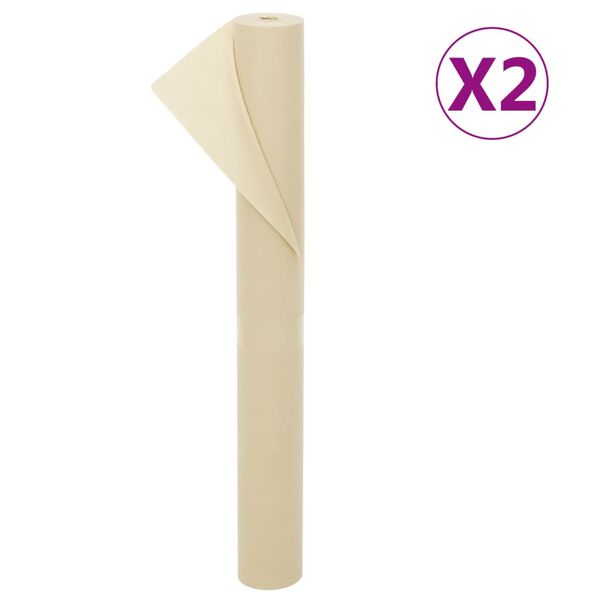 vidaXL taime fliiskatted 2 rulli, 70 g/m², 10 x 1,6 m
