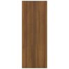 vidaXL konsoollaud, pruun tamm, 105 x 30 x 80 cm, tehispuit