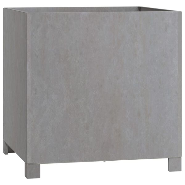 vidaXL jalgadega taimekast, rooste, 50x50x50 cm, Corten teras