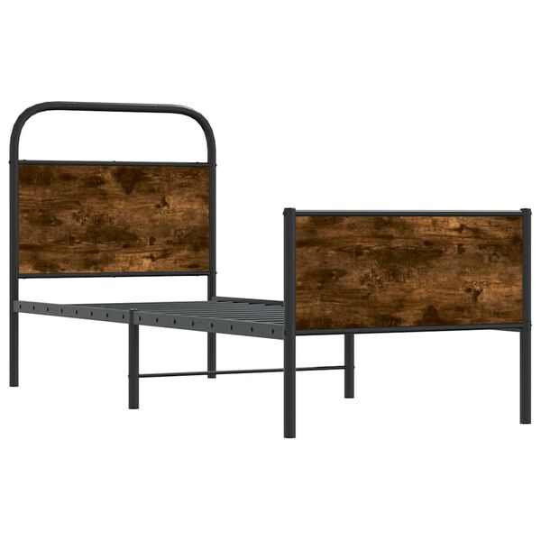 vidaXL voodiraam ilma madratsita, Sonoma tamm, 80x200 cm