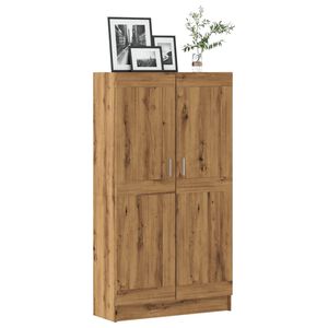 vidaXL raamatukapp, k&auml;sit&ouml;&ouml;tamm, 82,5x30,5x150 cm, tehispuit