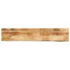 vidaXL lauaplaat, 180x30x3,8 cm, naturaalsete servadega, mangopuit
