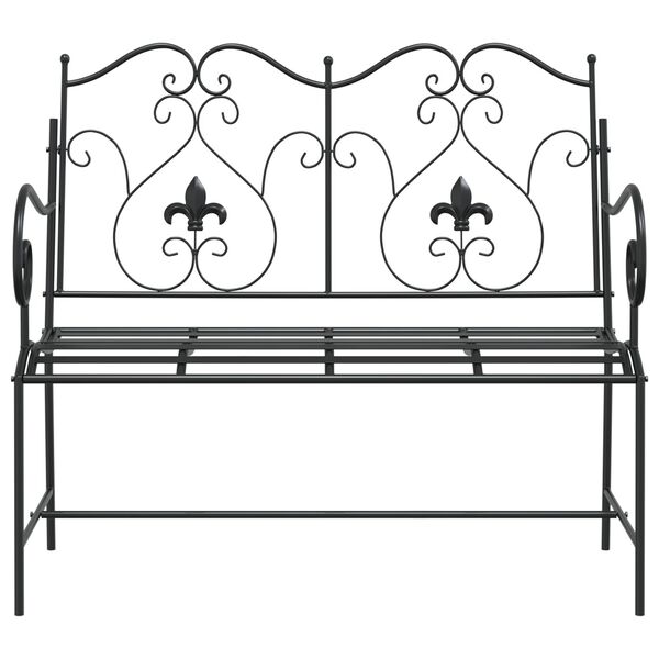 vidaXL Aiapink Must 104 x 54 x 93 cm Teras