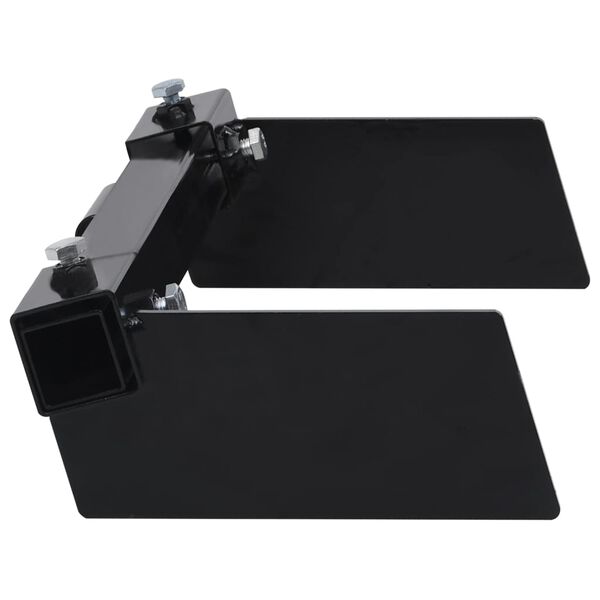 vidaXL lumesaha adapter muruniidukile, must