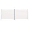 vidaXL lahtit&otilde;mmatav k&uuml;lgsein, kreemjasvalge, 170 x 1000 cm