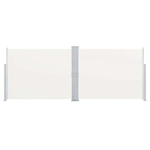 vidaXL lahtit&otilde;mmatav k&uuml;lgsein, kreemjasvalge, 170 x 1000 cm